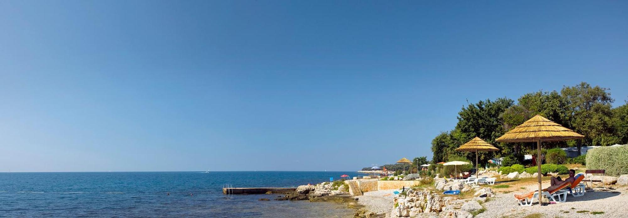 Fkk Adriatika In Fkk Solaris Naturist Resort Porec Bagian luar foto